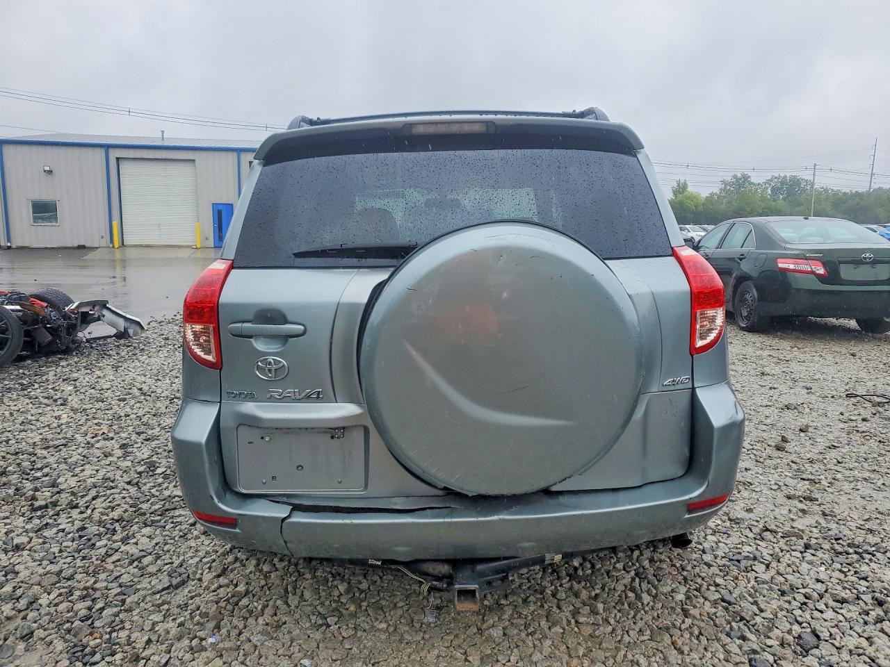 2007 Toyota Rav4 Base Green vin: JTMBD33V576028602