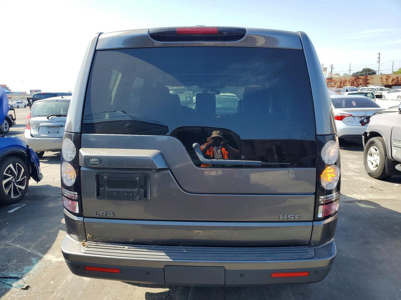 2014 Land Rover Lr4 Hse Gray vin: SALAG2V6XEA726371