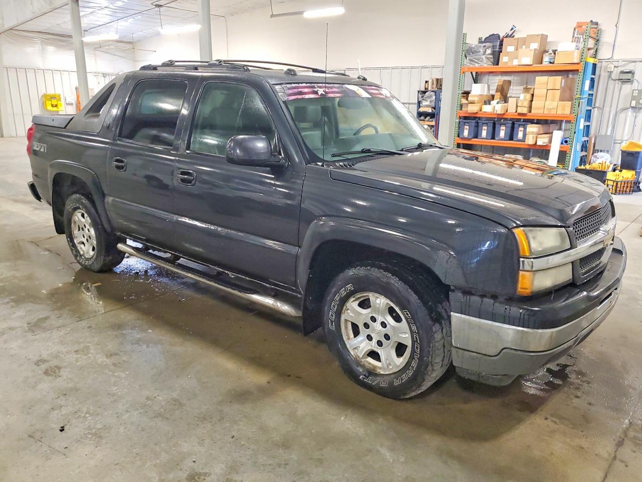 2005 Chevrolet Avalanche K1500 Gray vin: 3GNEK12Z45G244889