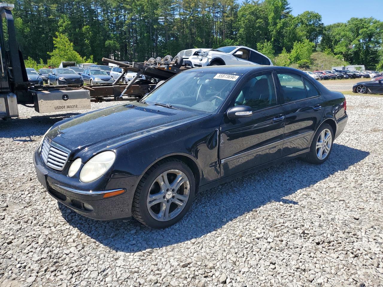 2006 Mercedes-benz E 350 4matic Black vin: WDBUF87J46X206790