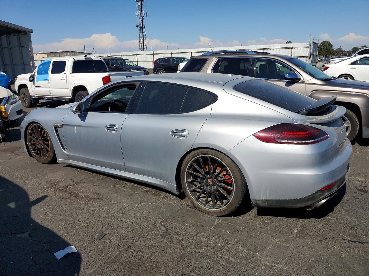 2014 Porsche Panamera S Серебряный vin: WP0AB2A77EL055945