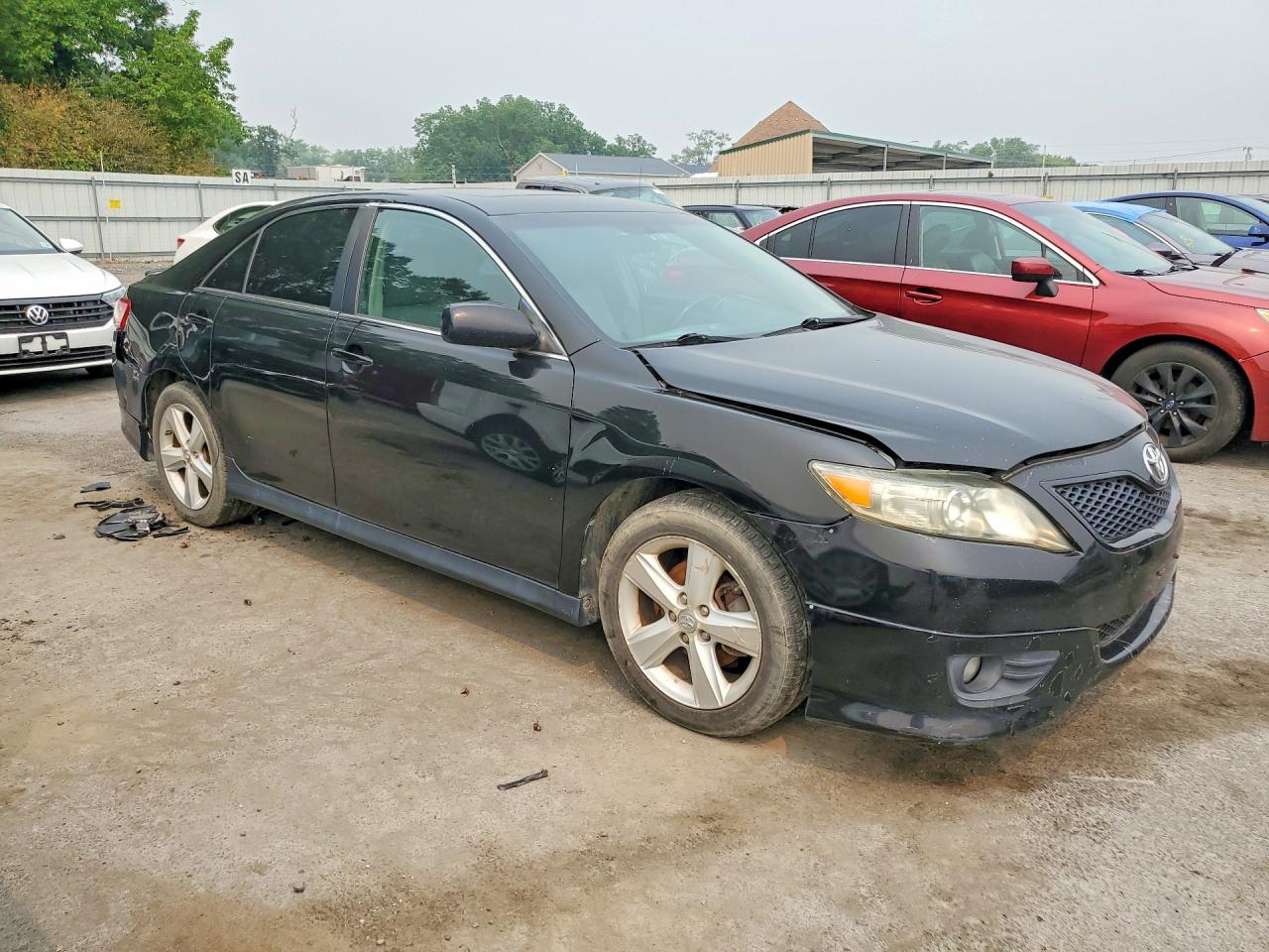 2010 Toyota Camry Se Black vin: 4T1BF3EK4AU053292