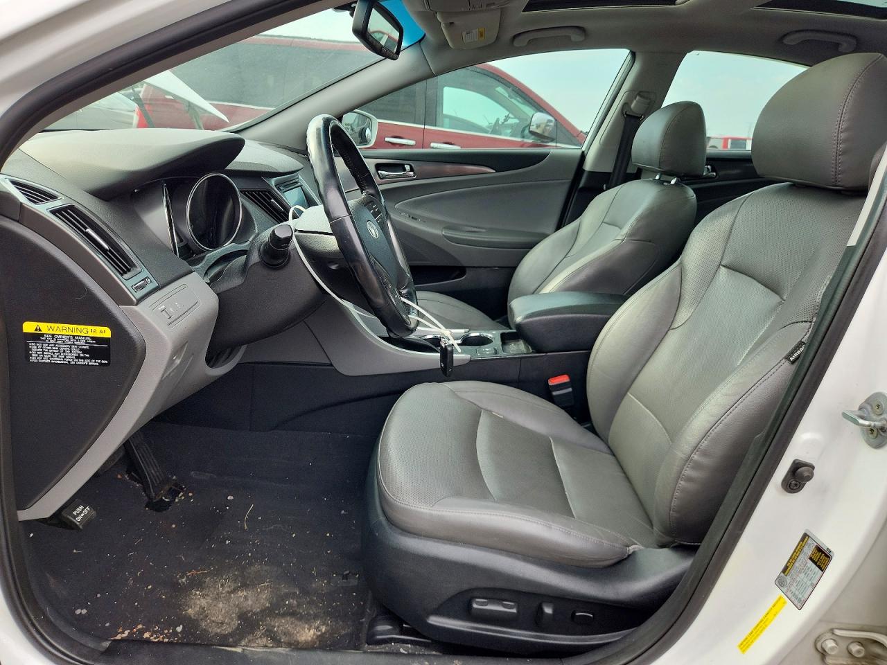 2015 Hyundai Sonata Hybrid Limited White vin: KMHEC4A41FA126369