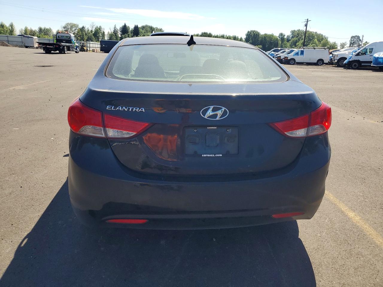 2013 Hyundai Elantra Gls Черный vin: 5NPDH4AE0DH349650