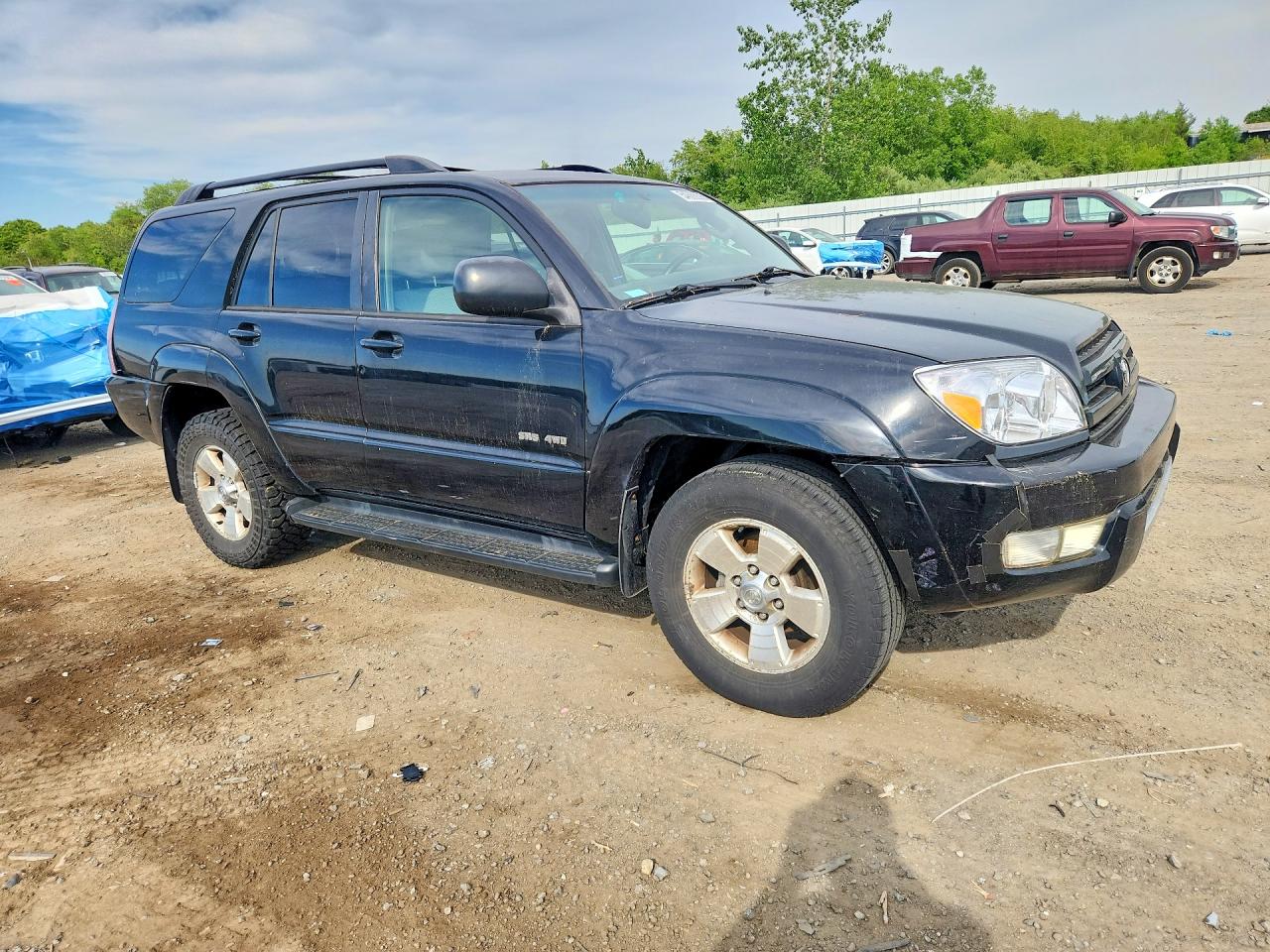 2004 Toyota 4runner Sr5 Черный vin: JTEBU14R940053695