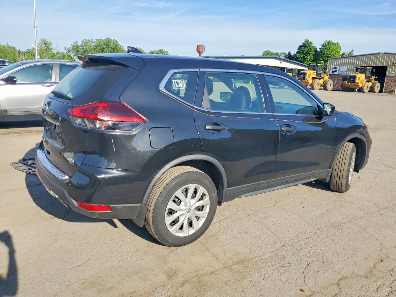 2019 Nissan Rogue S Black vin: KNMAT2MV5KP504096