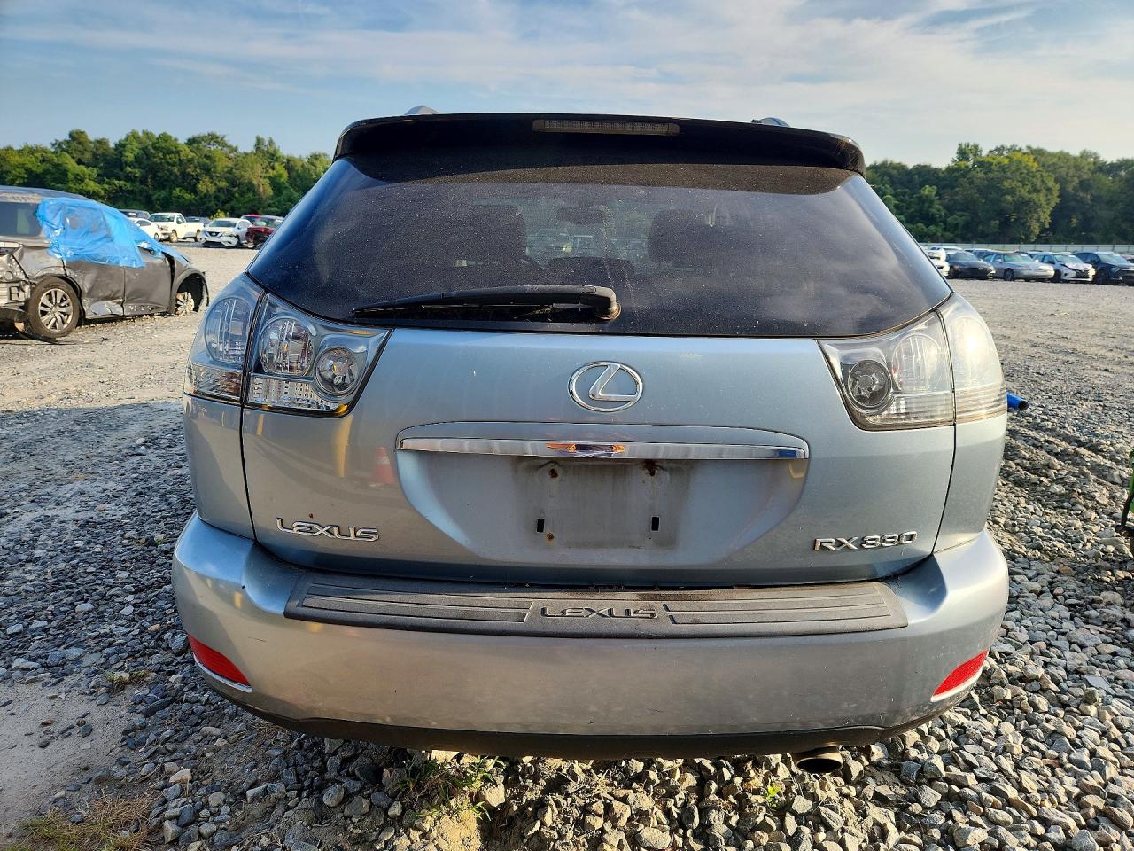 2004 Lexus Rx 330 Blue vin: JTJHA31U340055712