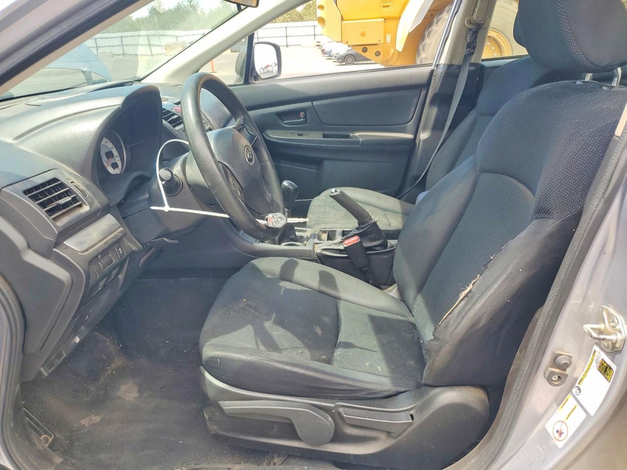 2013 Subaru Impreza Silver vin: JF1GJAA66DG008370