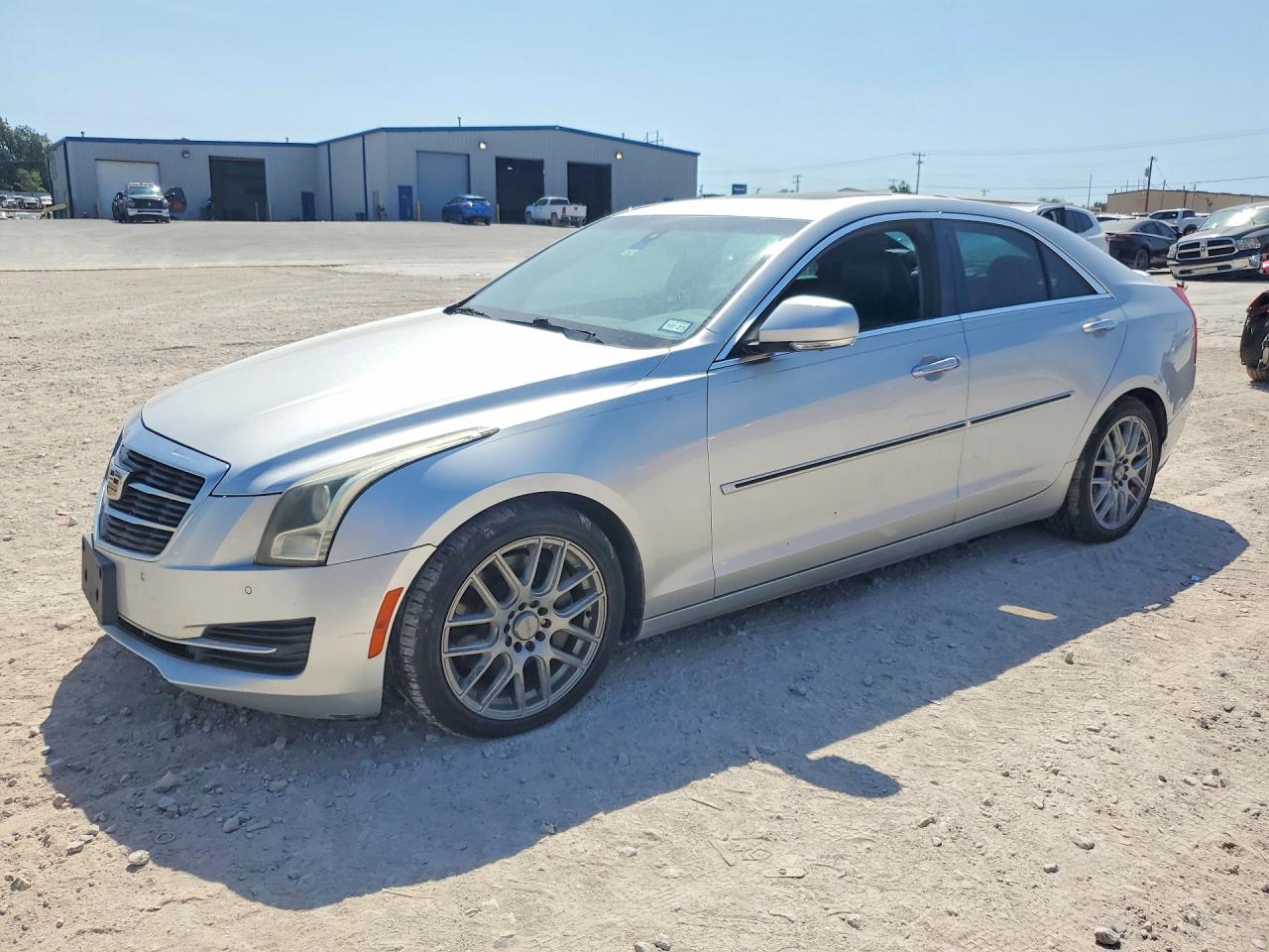 2015 Cadillac Ats Luxury Silver vin: 1G6AB5RX2F0124004