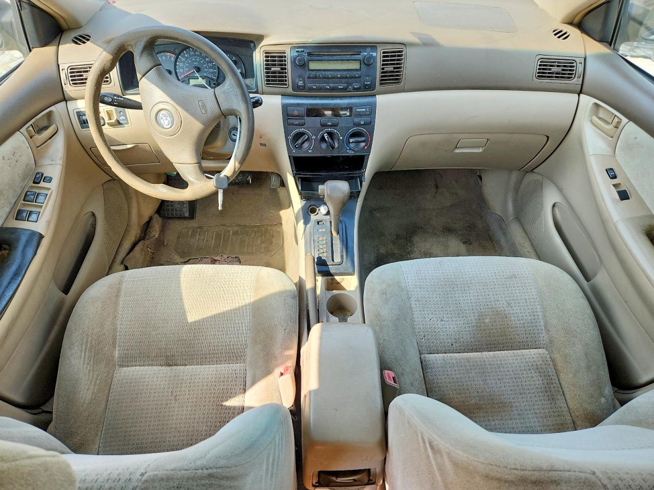 2006 Toyota Corolla Ce Tan vin: 1NXBR32EX6Z607108