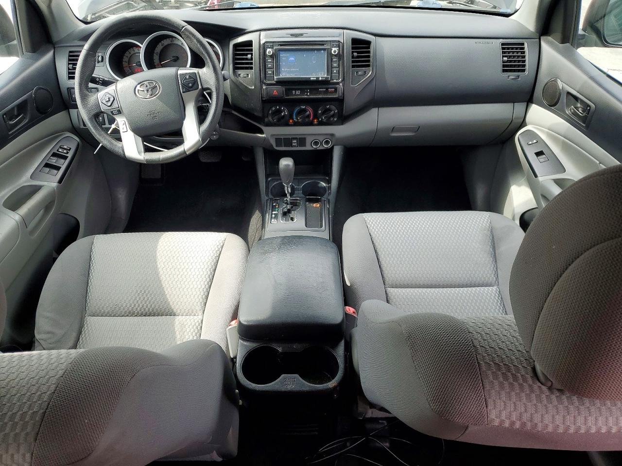 2014 Toyota Tacoma Double Cab Prerunner Черный vin: 5TFJU4GN4EX056555