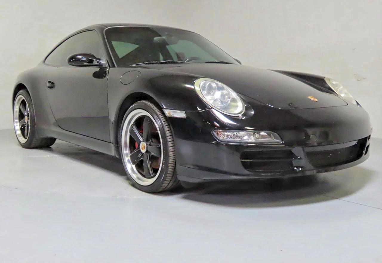 2008 Porsche 911 Carrera Black vin: WP0AA299X8S710926