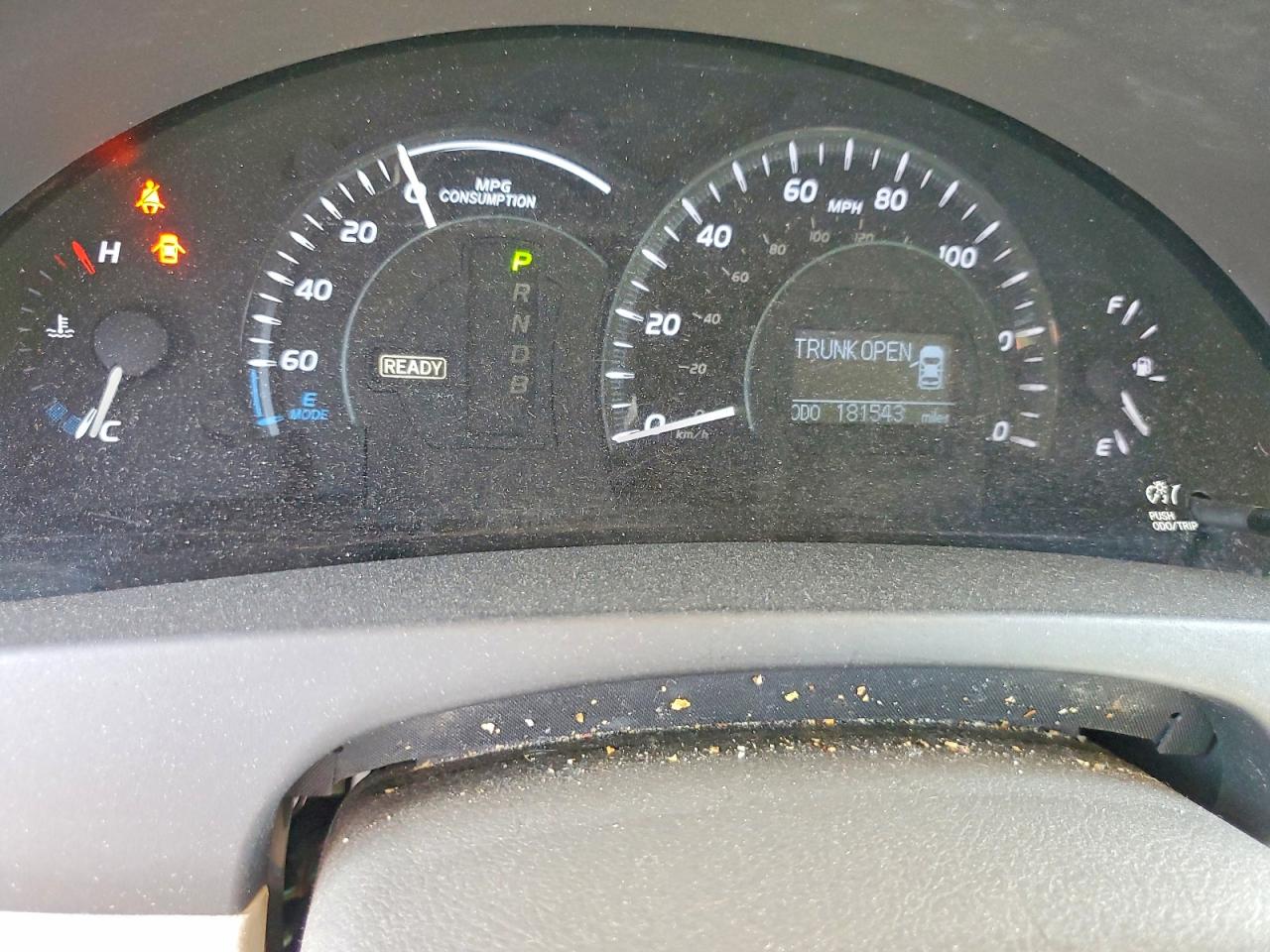 2007 Toyota Camry Hybrid Blue vin: 4T1BB46K27U026973