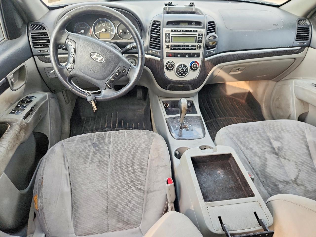 2007 Hyundai Santa Fe Se Blue vin: 5NMSH13EX7H054415