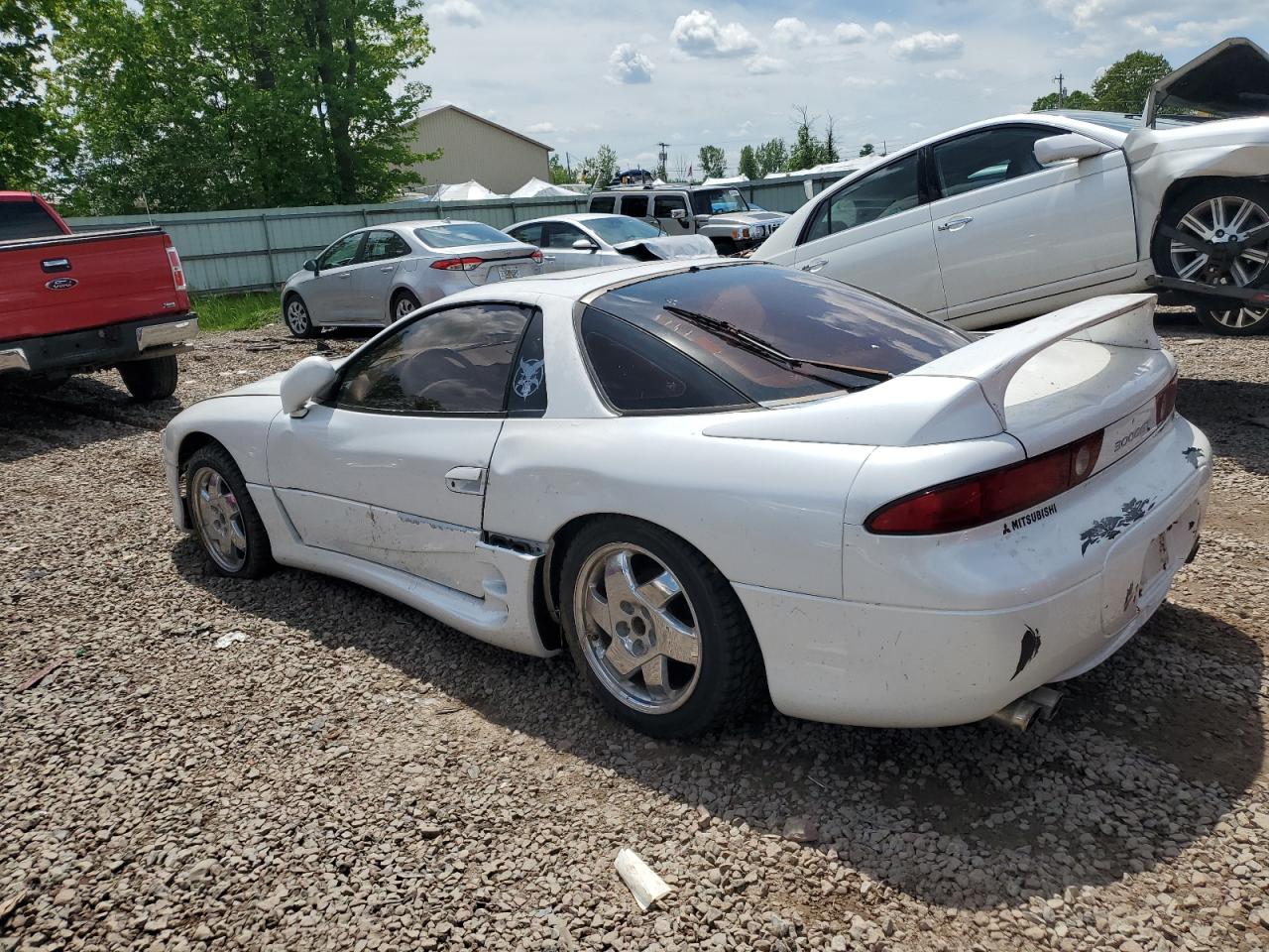 1998 Mitsubishi 3000 Gt Sl   White vin: JA3AM84J7WY003884