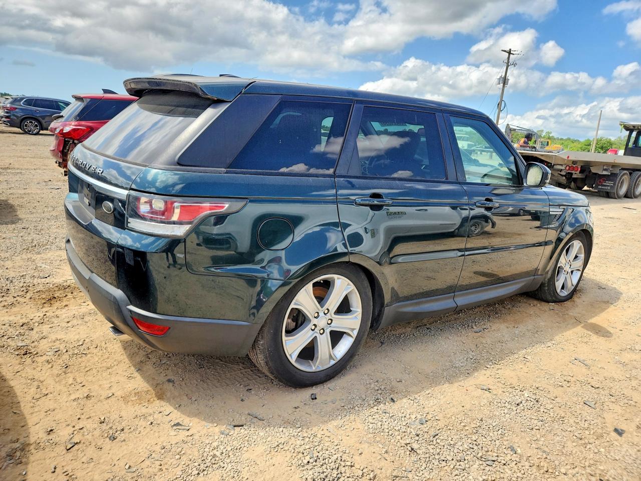 2015 Land Rover Range Rover Sport Hse Green vin: SALWR2VF8FA616615