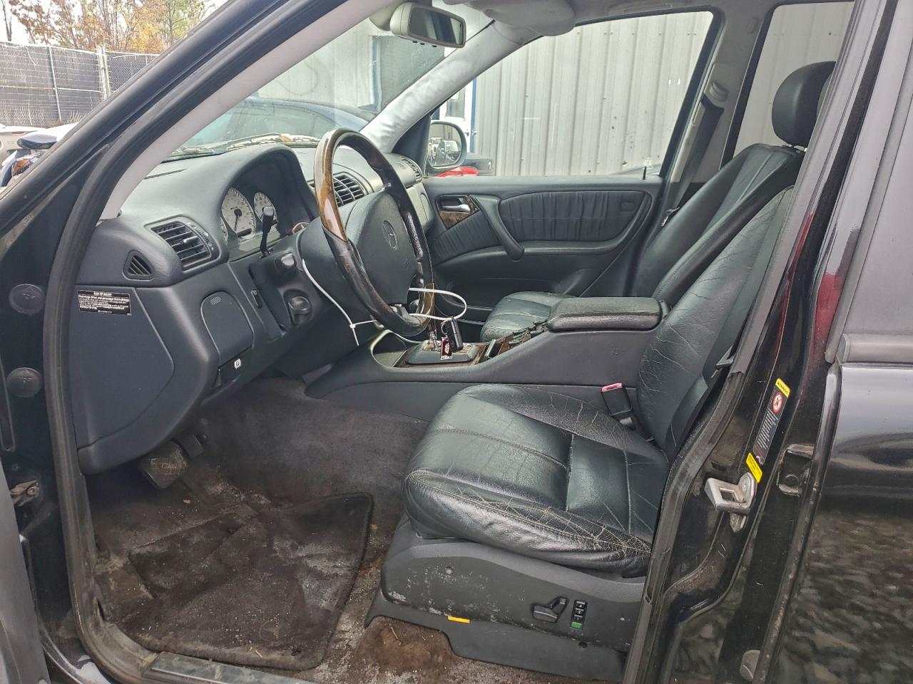 2001 Mercedes-benz Ml 55 Черный vin: 4JGAB74E41A246585