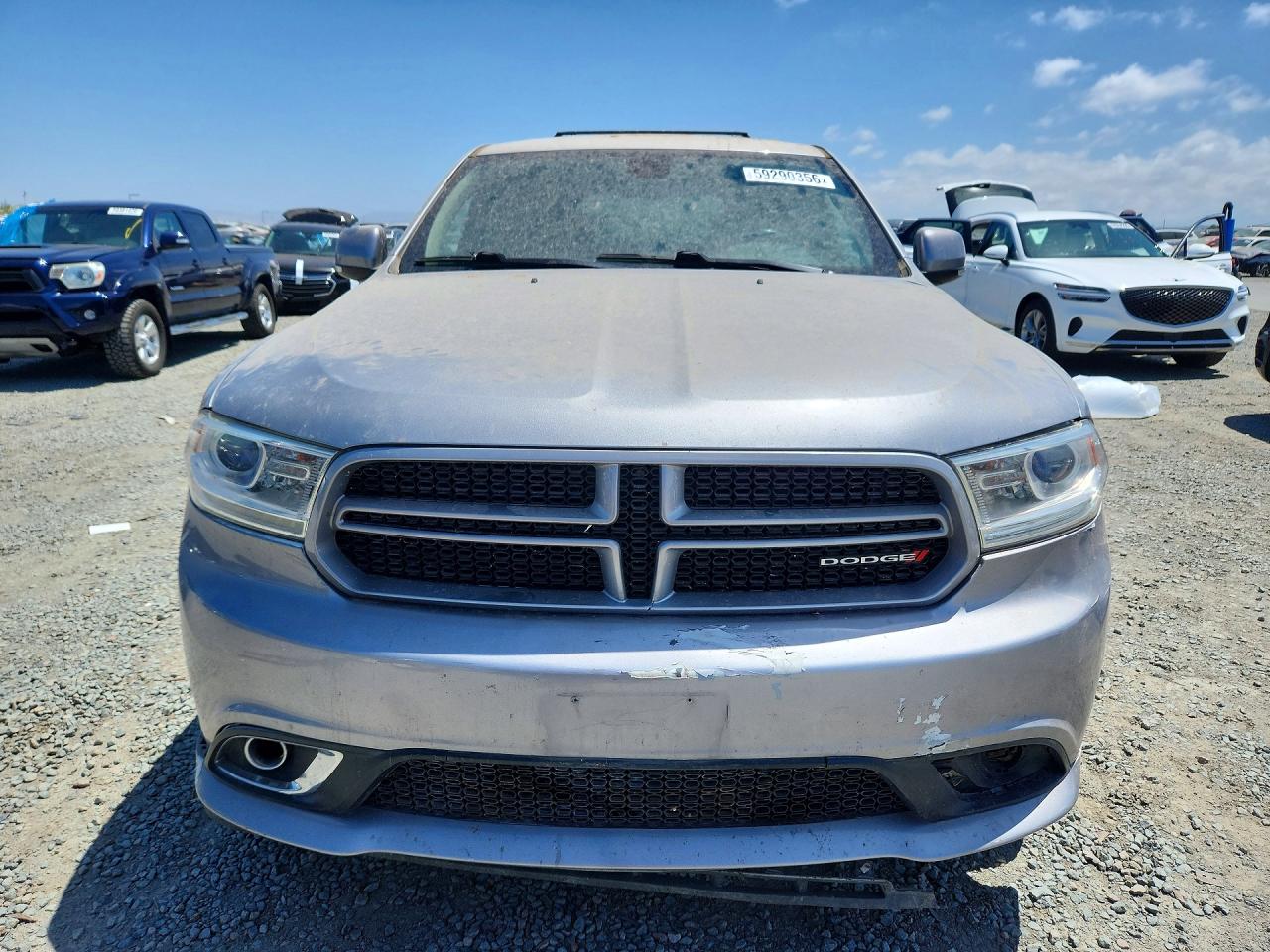 2015 Dodge Durango Limited Silver vin: 1C4RDHDG6FC937251