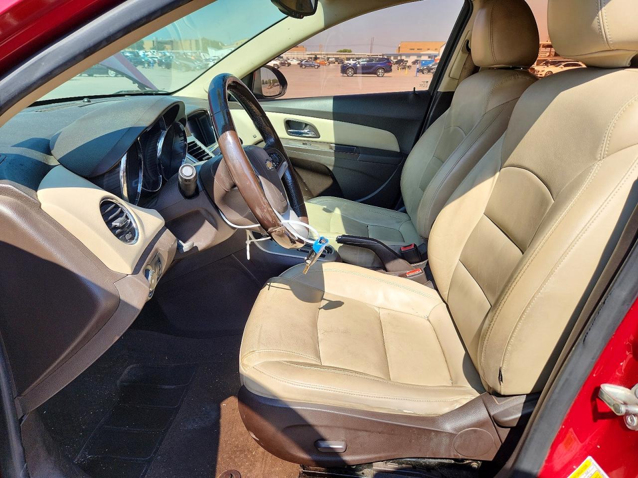 2014 Chevrolet Cruze Lt Red vin: 1G1PE5SB6E7300256