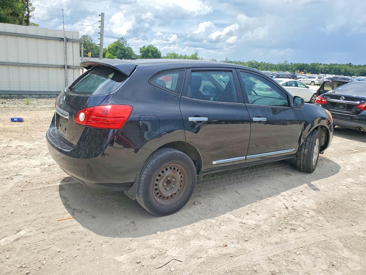 2011 Nissan Rogue S Black vin: JN8AS5MT3BW573866