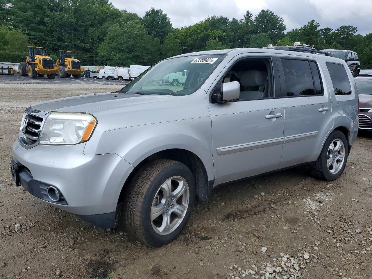 2012 Honda Pilot Ex Серебряный vin: 5FNYF4H42CB012642