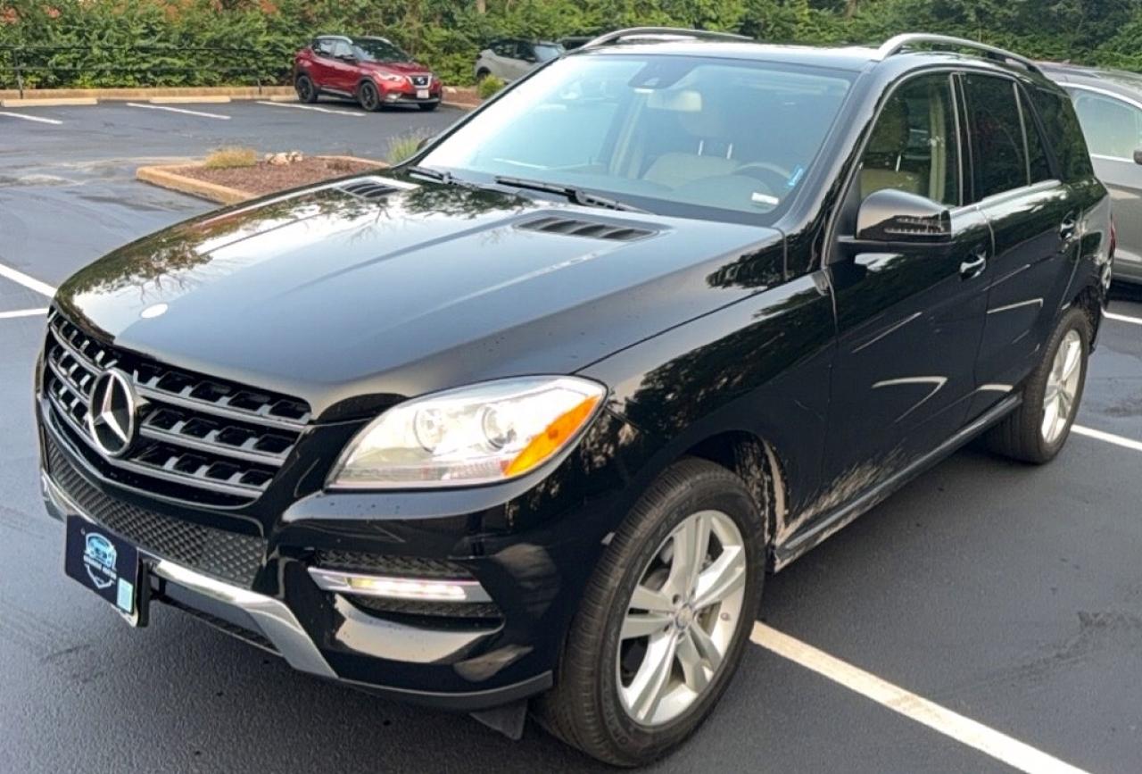 2014 Mercedes-benz Ml 350 4matic Black vin: 4JGDA5HB5EA355566