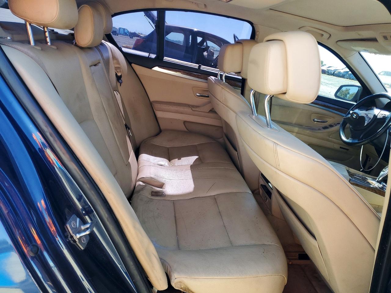2011 Bmw 535 I Blue vin: WBAFR7C51BC804578