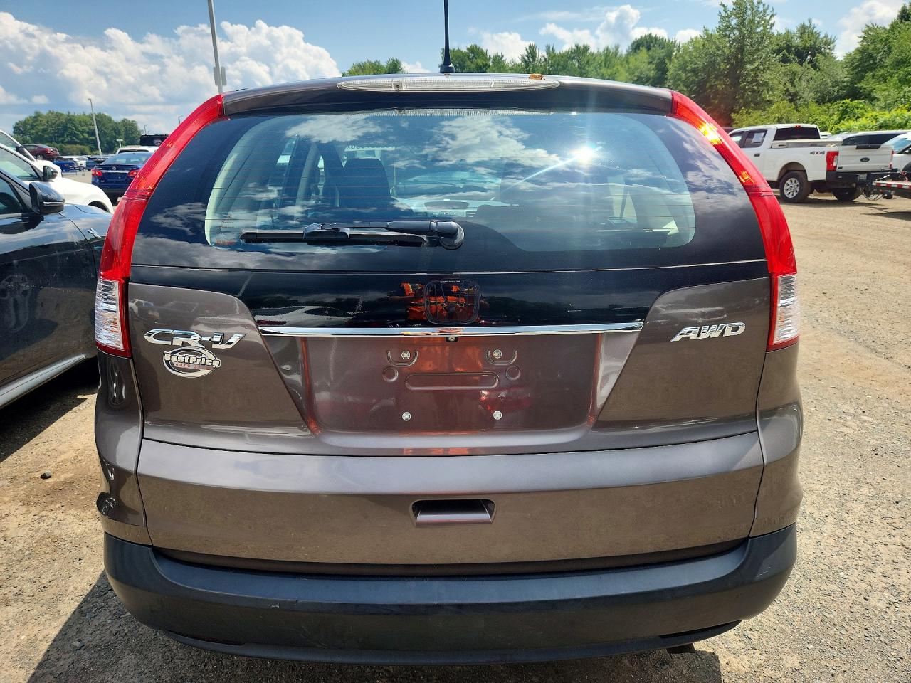 2014 Honda Cr-v Lx Коричневый vin: 2HKRM4H32EH712263
