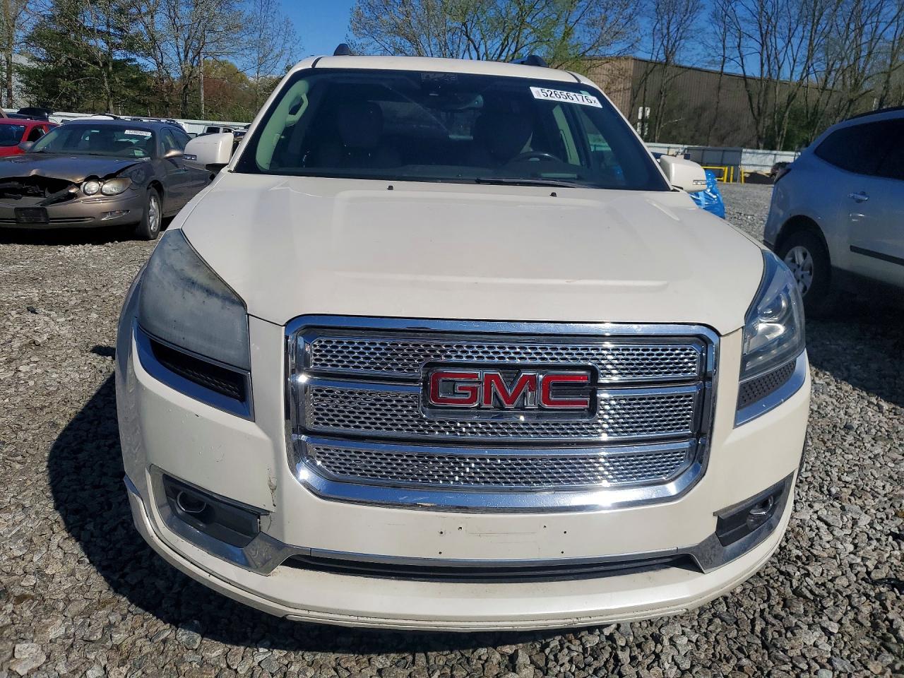 2015 Gmc Acadia Denali Белый vin: 1GKKVTKD5FJ310826