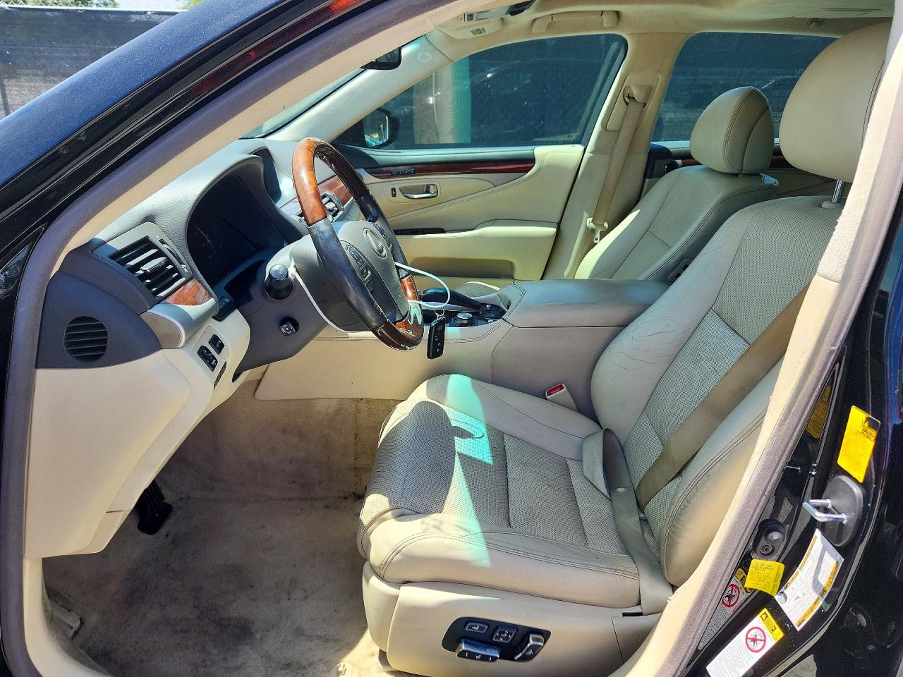 2013 Lexus Ls 460l Black vin: JTHGL5EF0D5049920