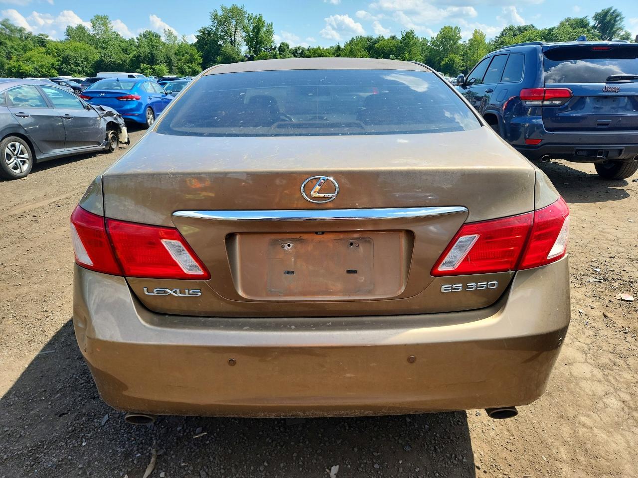 2008 Lexus Es 350 Золотой vin: JTHBJ46GX82182340