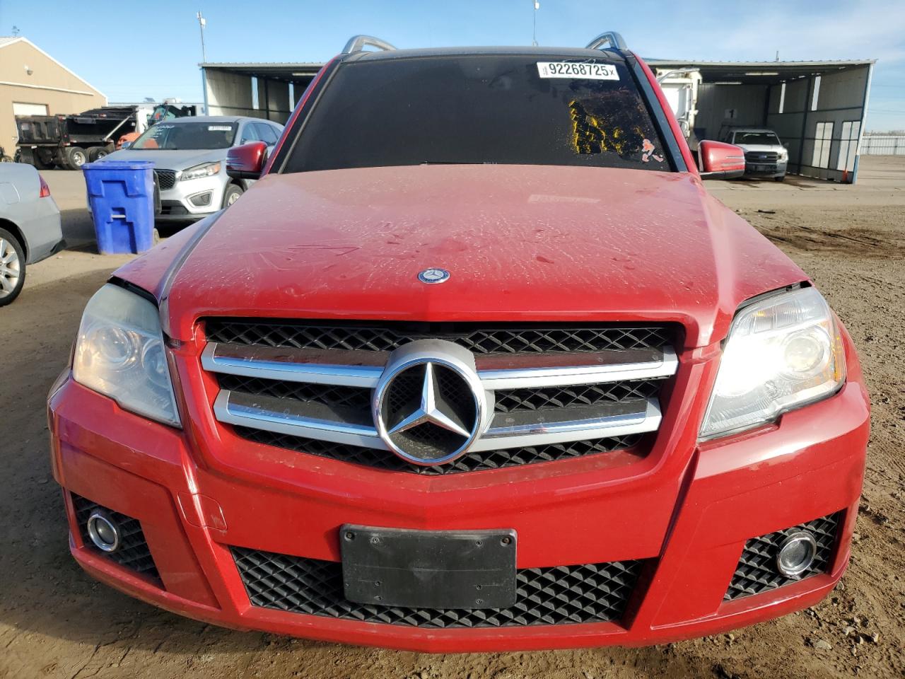 2010 Mercedes-benz Glk 350 4matic Red vin: WDCGG8HB3AF459319