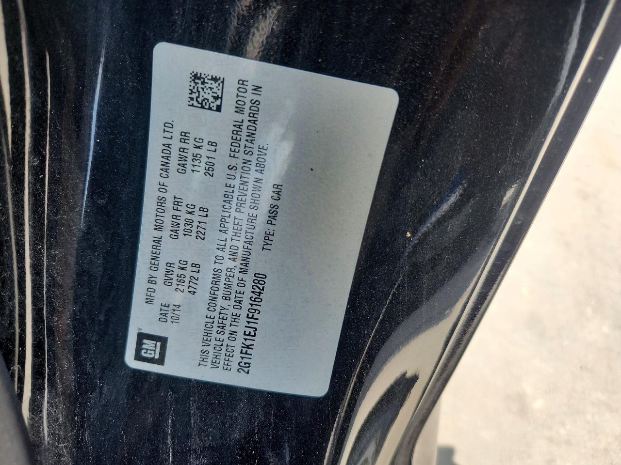 2015 Chevrolet Camaro 2ss Black vin: 2G1FK1EJ1F9164280