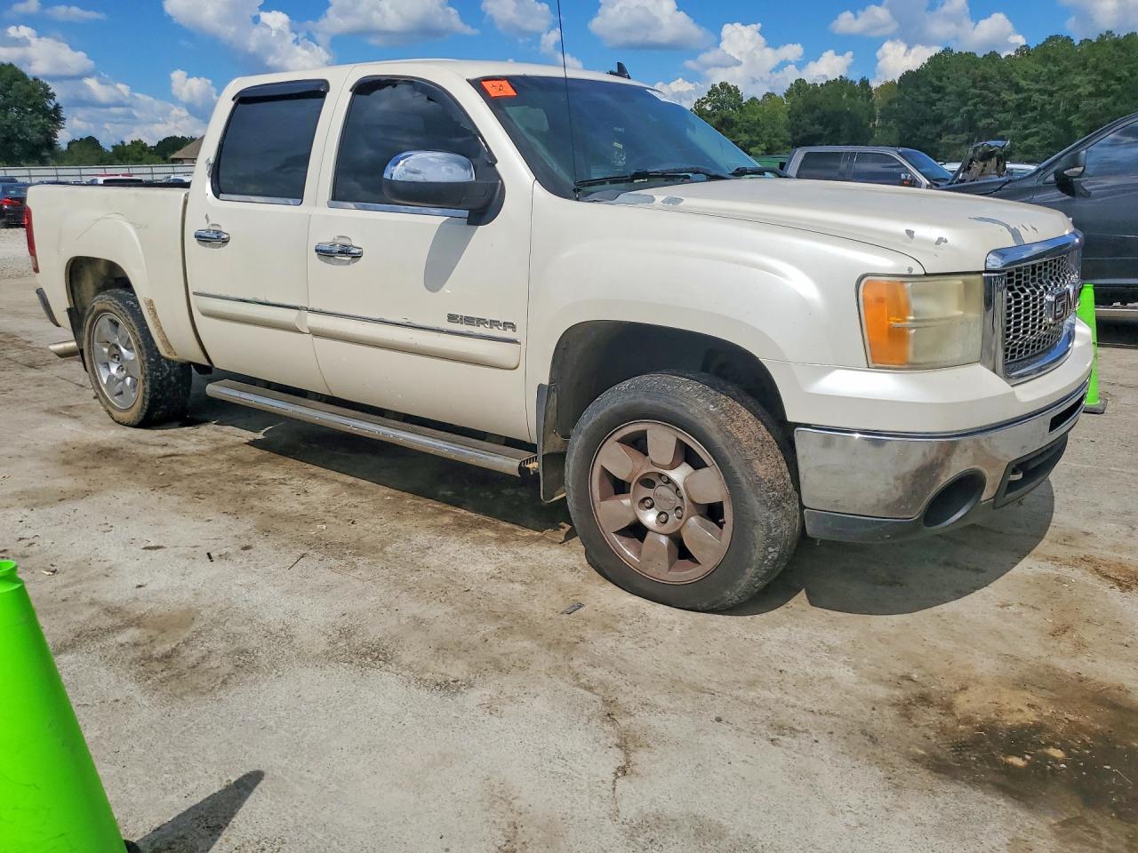 2011 Gmc Sierra C1500 Slt White vin: 3GTP1WE06BG154525