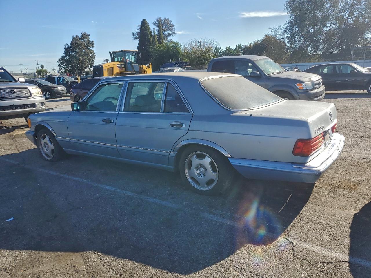 1987 Mercedes-benz 560 Sel Blue vin: WDBCA39D9HA317961