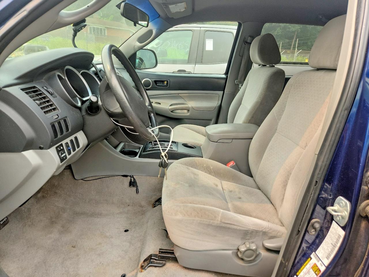 2008 Toyota Tacoma Double Cab Prerunner Blue vin: 3TMJU62N78M059396