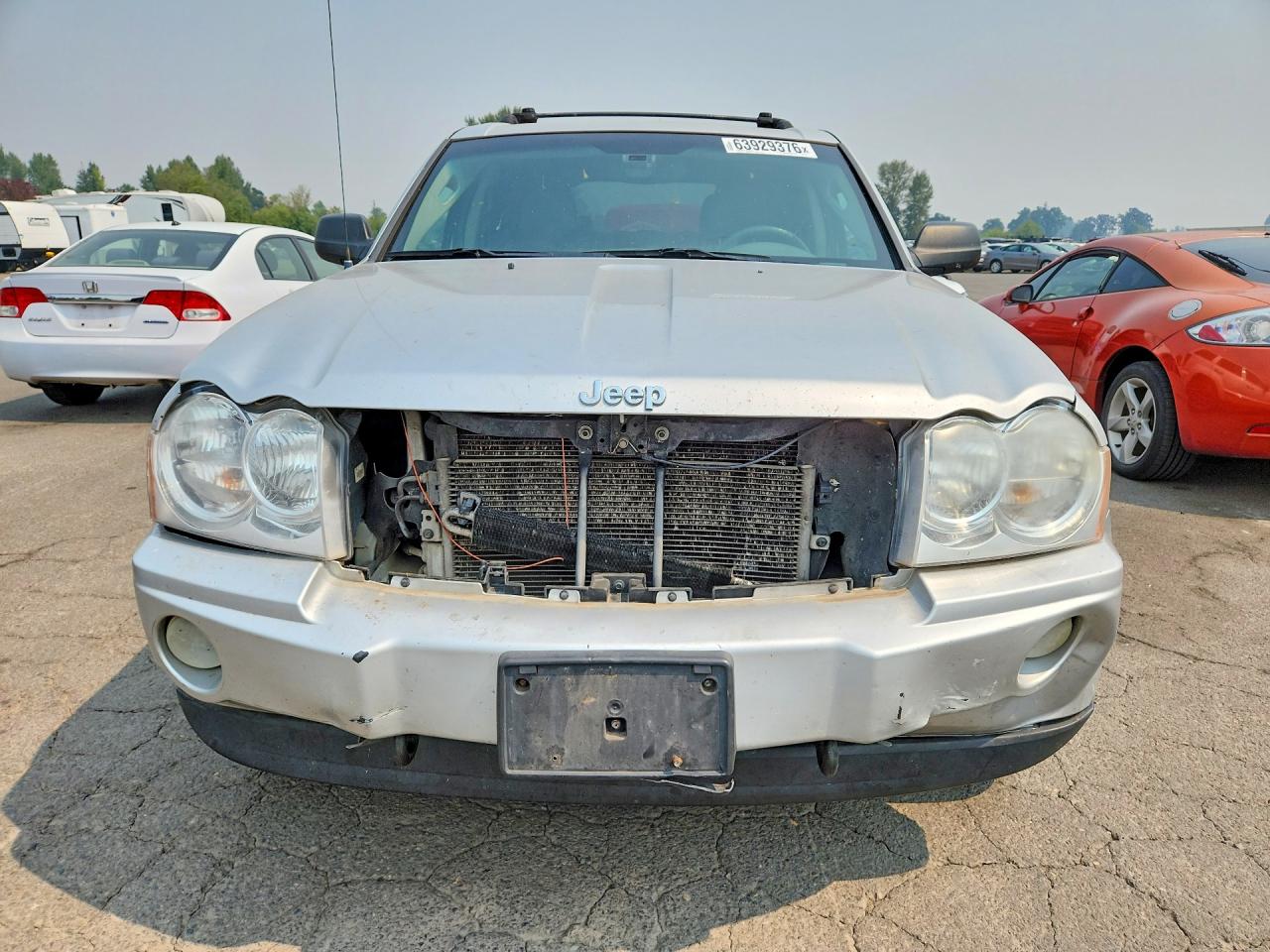 2005 Jeep Grand Cherokee Limited Серебряный vin: 1J8HR58N15C623311