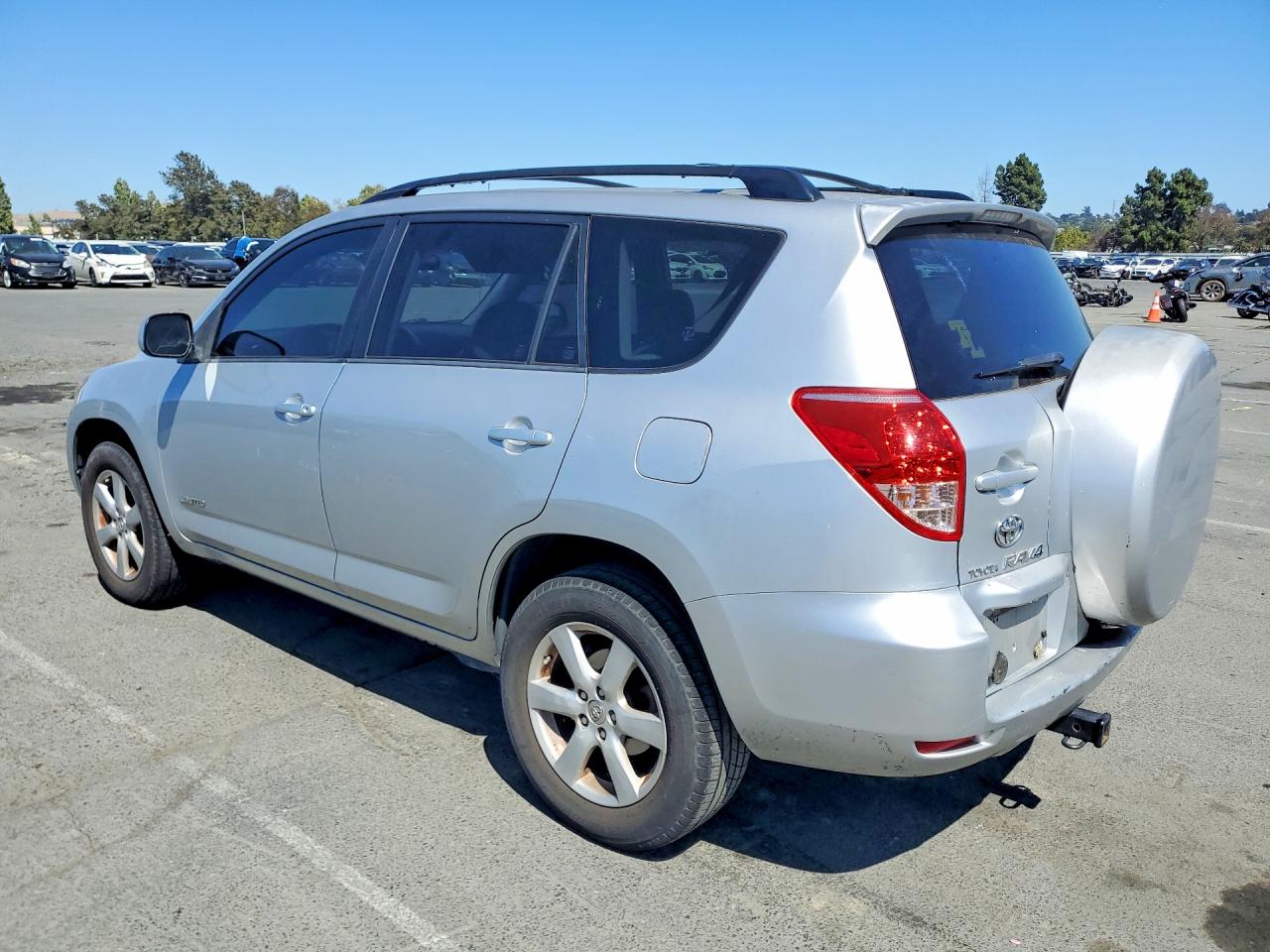 2008 Toyota Rav4 Limited Silver vin: JTMZK34V285022914