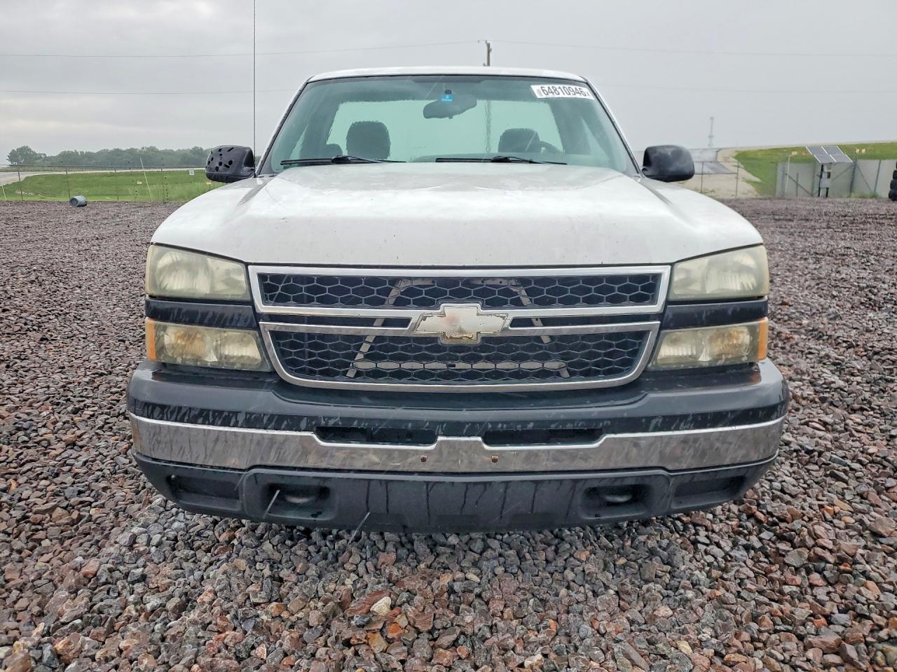 2006 Chevrolet Silverado C1500 White vin: 3GCEC14X16G262981