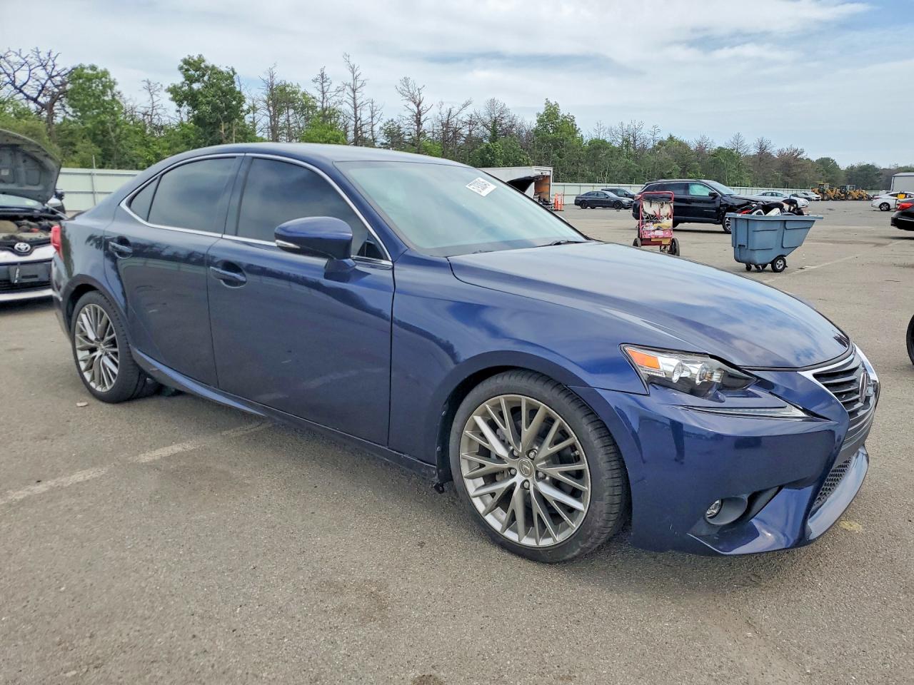 2015 Lexus Is 250 Blue vin: JTHCF1D2XF5019324