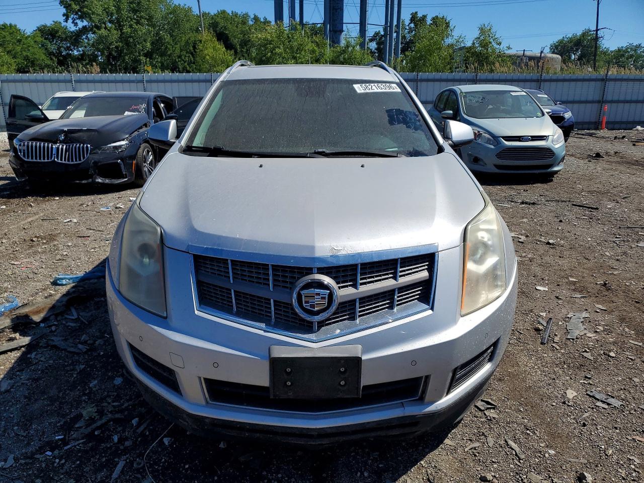 2010 Cadillac Srx Luxury Collection Silver vin: 3GYFNAEYXAS563626