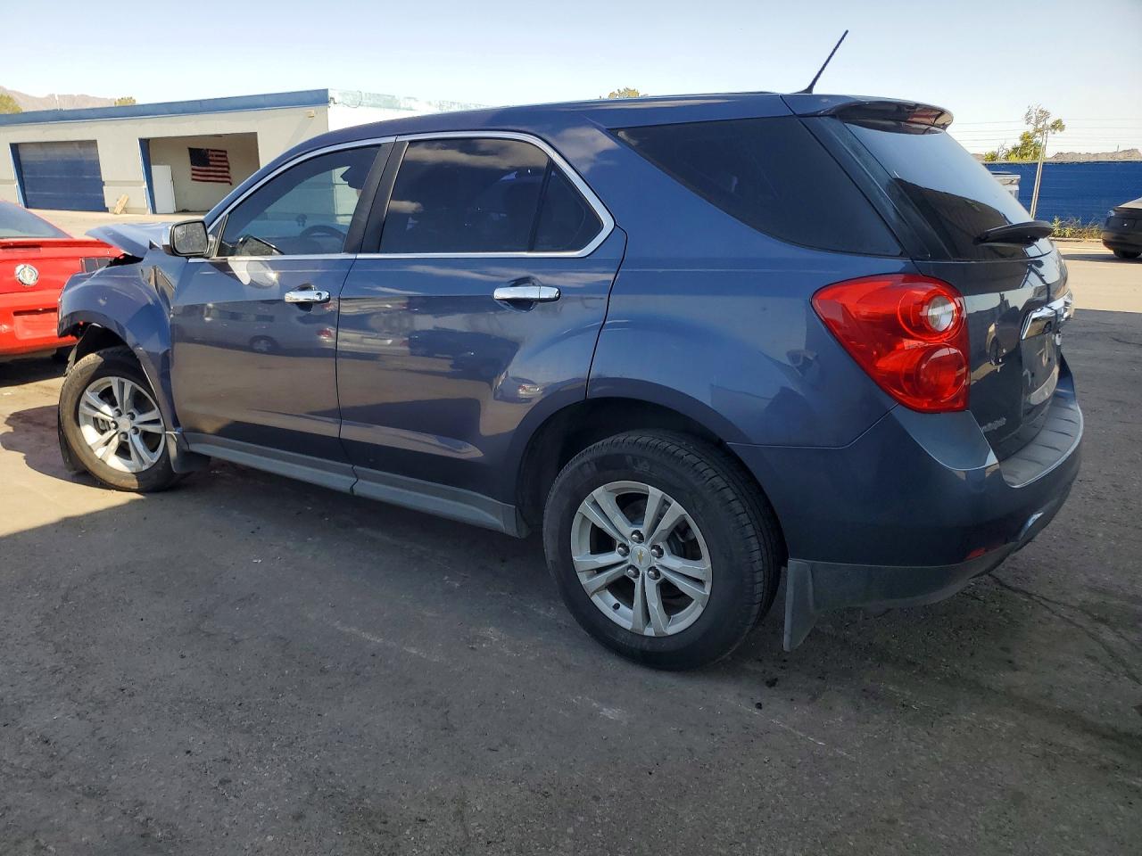 2013 Chevrolet Equinox Ls Blue vin: 2GNALBEK4D6278485