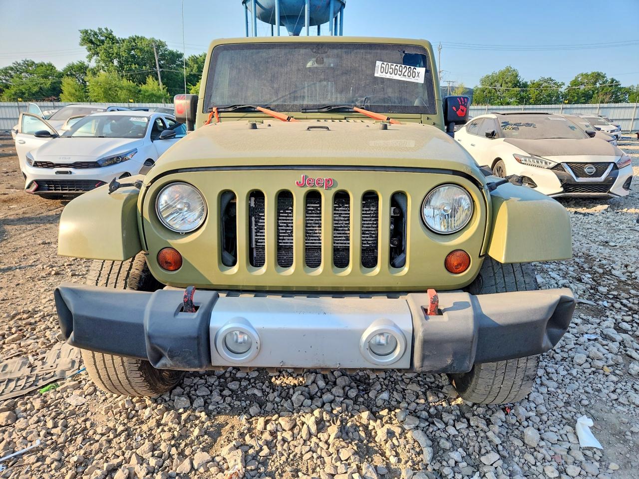 2013 Jeep Wrangler Unlimited Sahara Green vin: 1C4BJWEG5DL602993