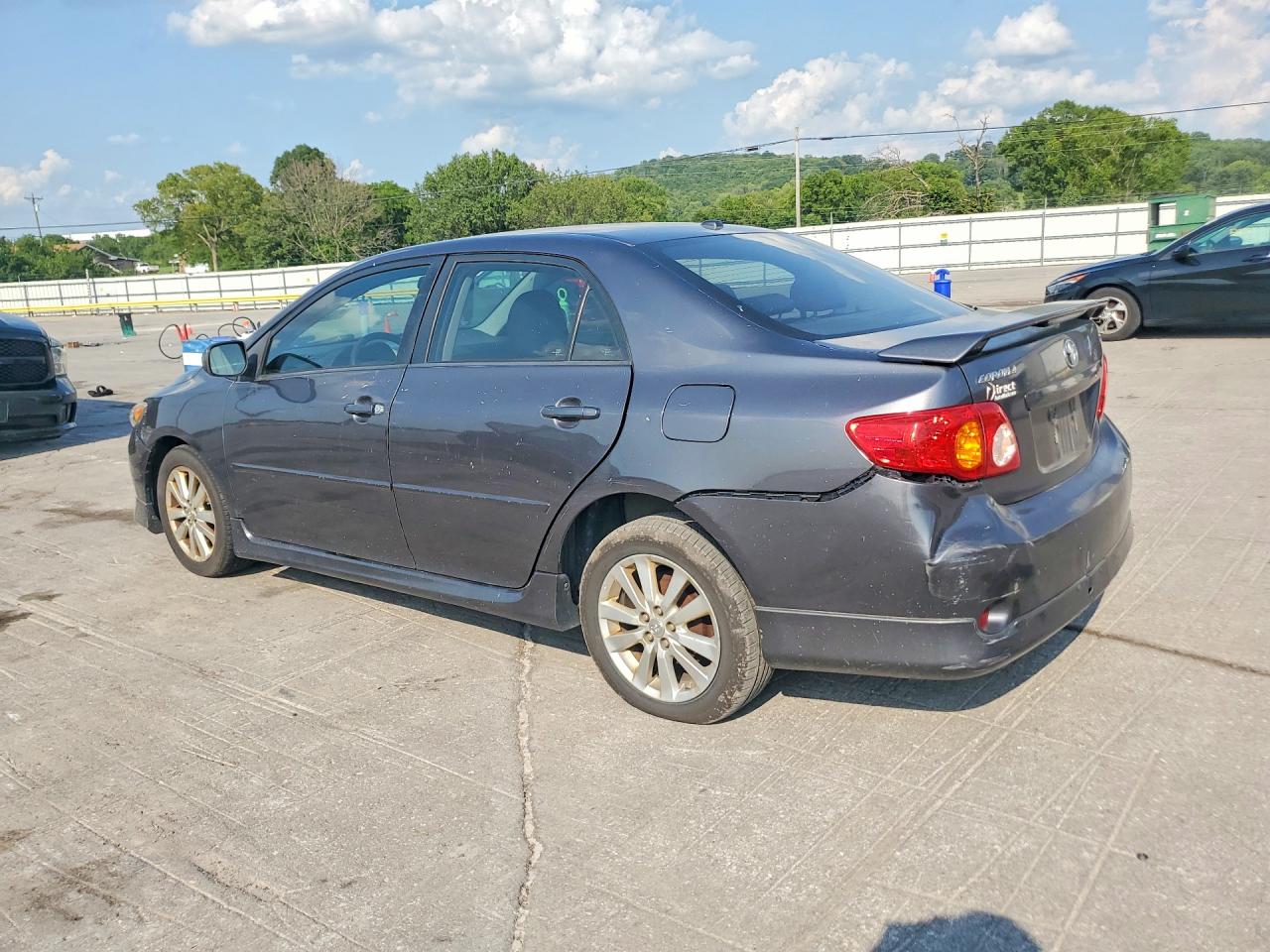 2010 Toyota Corolla S Угольный vin: 1NXBU4EE6AZ372568