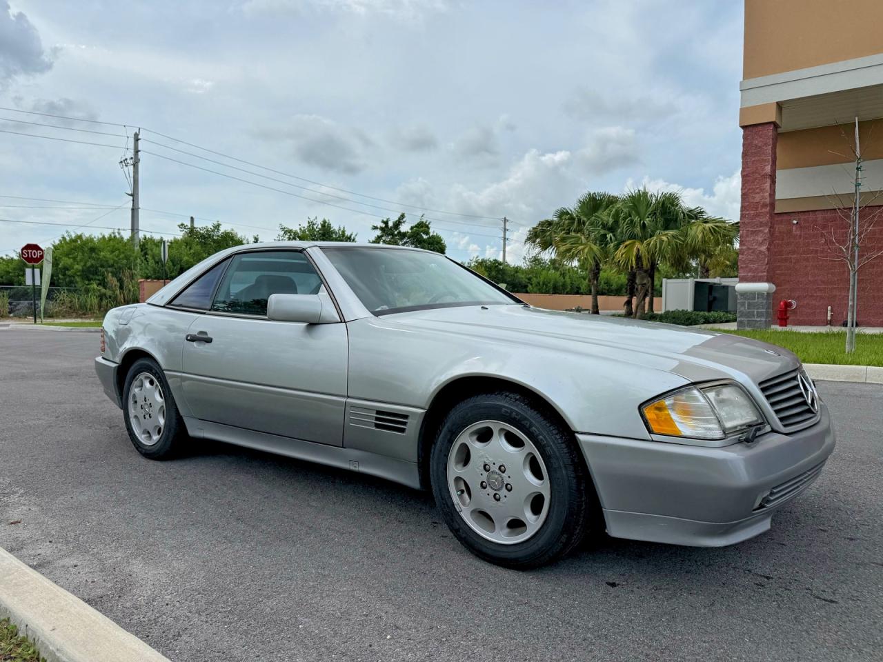 1995 Mercedes-benz Sl 320 Silver vin: WDBFA63E9SF115969