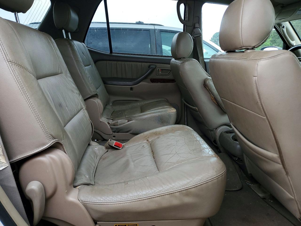 2007 Toyota Sequoia Limited White vin: 5TDZT38A67S292192