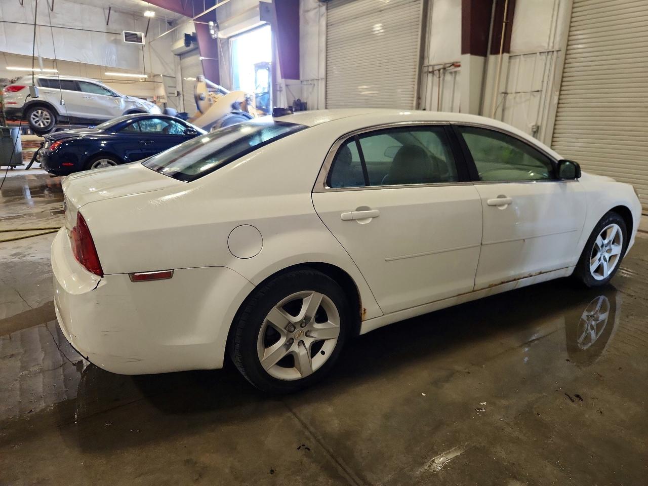 2012 Chevrolet Malibu Ls White vin: 1G1ZB5E08CF171953