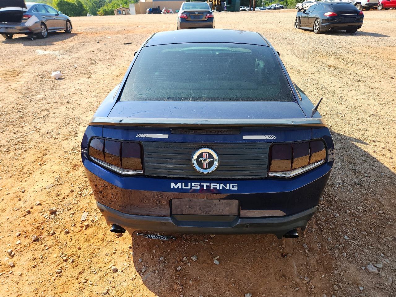 2012 Ford Mustang Gt Синий vin: 1ZVBP8CF7C5281687