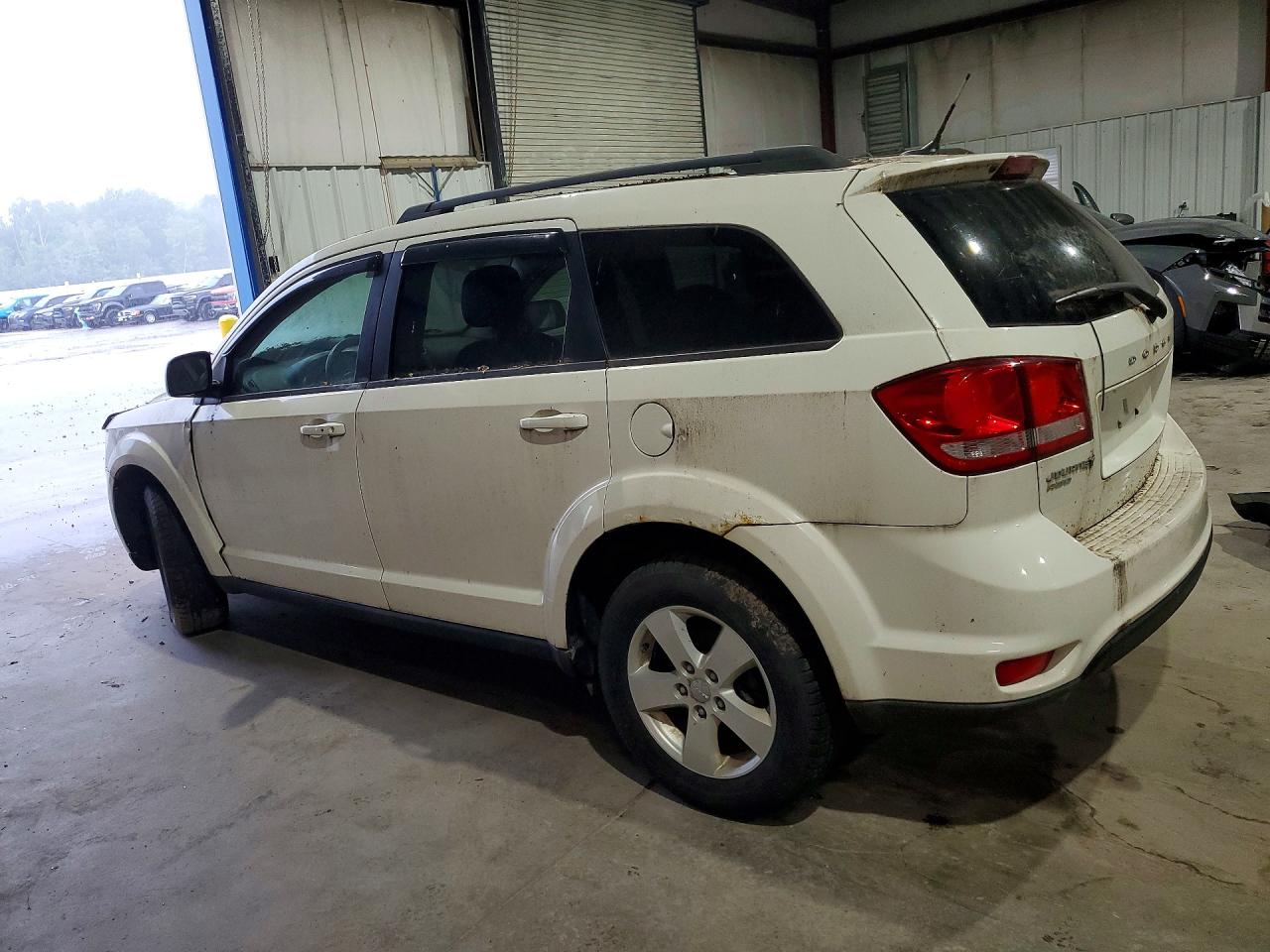 2012 Dodge Journey Sxt White vin: 3C4PDDBG5CT154893