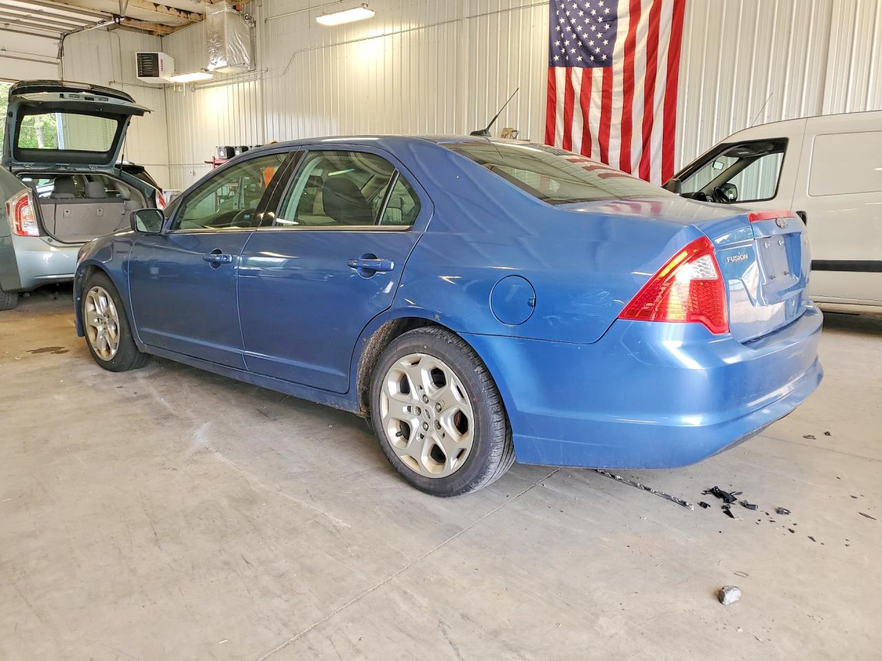 2010 Ford Fusion Se Blue vin: 3FAHP0HA5AR400669